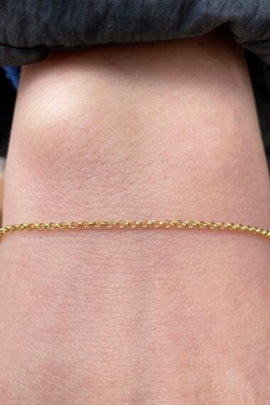 دستبند طلا زنانه بایارگولد Bayar Gold با کد BLKLKZRFDOC