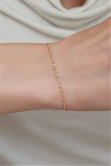 دستبند طلا زنانه بایارگولد Bayar Gold با کد BLKLKINCFGR