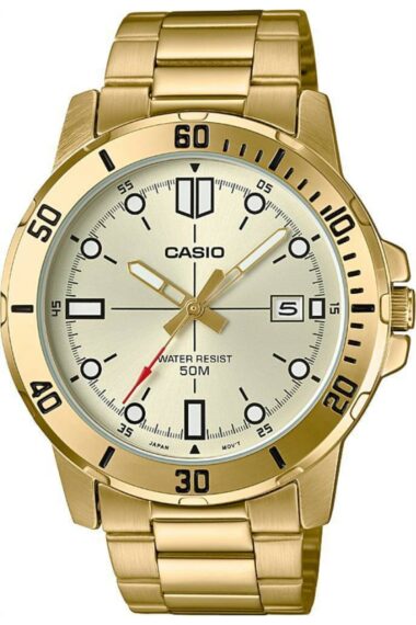 ساعت مردانه کاسیو Casio با کد MTP-VD01G-9EVUDF