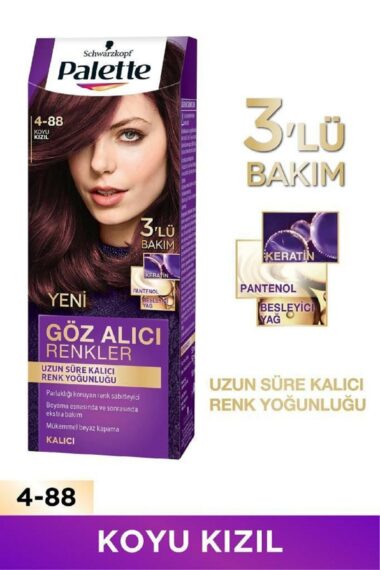 رنگ مو زنانه روی پالت Palette با کد GÖZALICI4-883